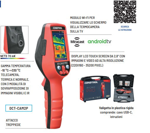 TERMOCAMERA IR-CAM 2 PRO