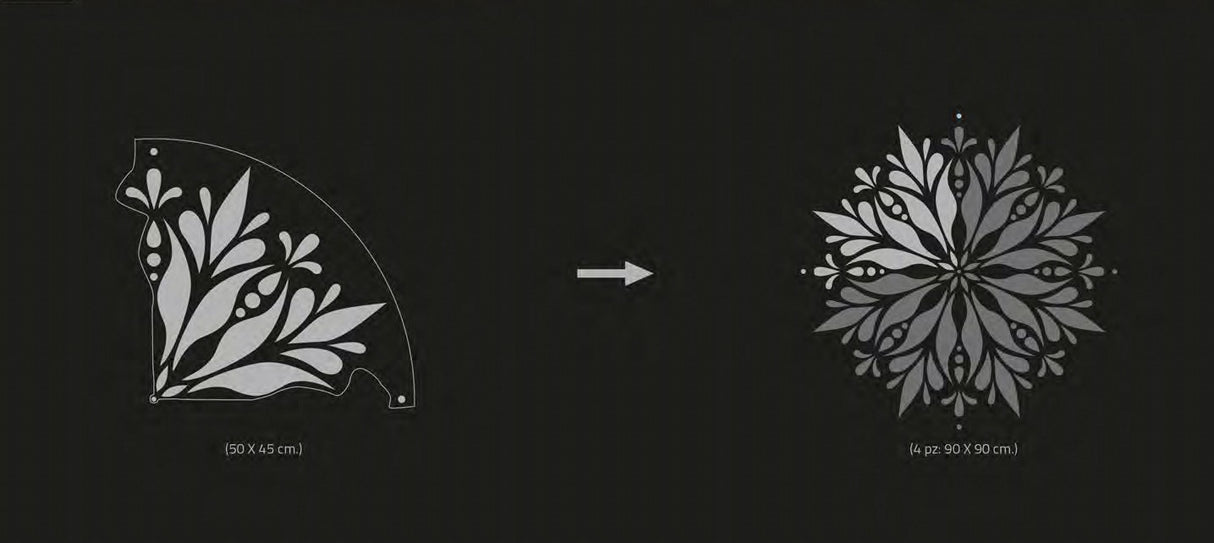 DECORAZIONI A RILIEVO STENCIL PICTUS