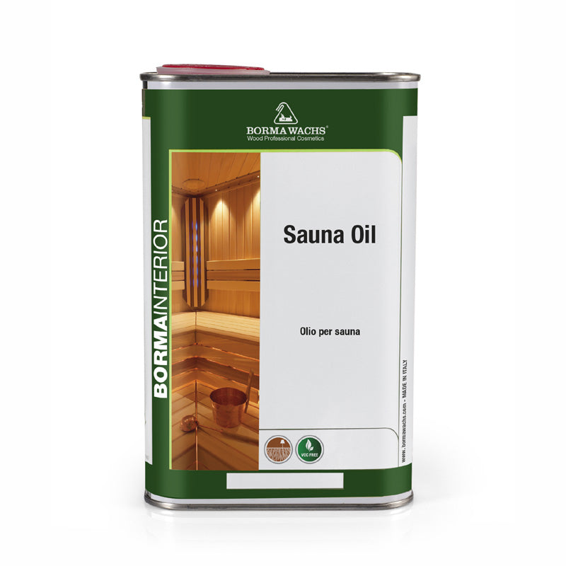 Sauna Oil Protettivo per saune a zero emissioni