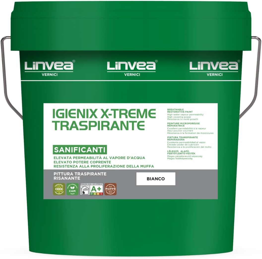 Idropittura IGIENIX X-TREME TRASPIRANTE