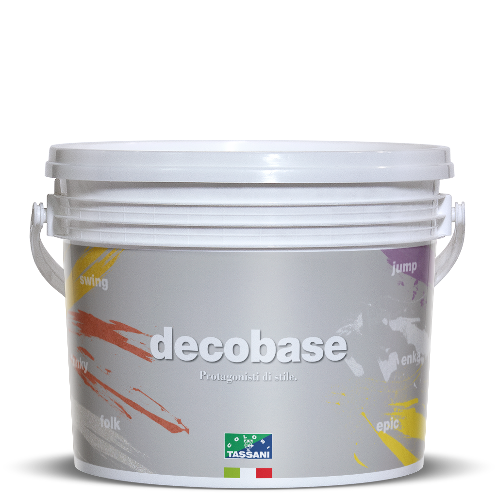 PITTURA DI PREPARAZIONE PER DECORATIVI DA INTERNO - DECOBASE