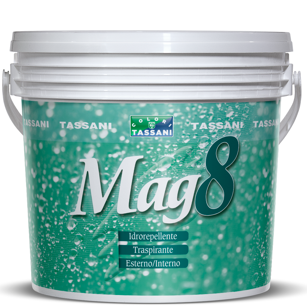 IDROPITTURA TRASPIRANTE IDROREPELLENTE - MAG 8