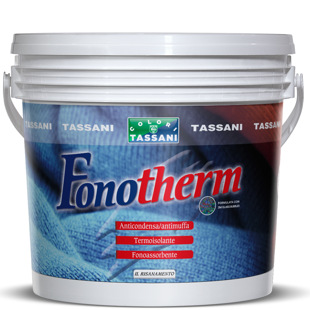PITTURA ANTICONDENSA TERMOISOLANTE ANTIMUFFA - FONOTHERM