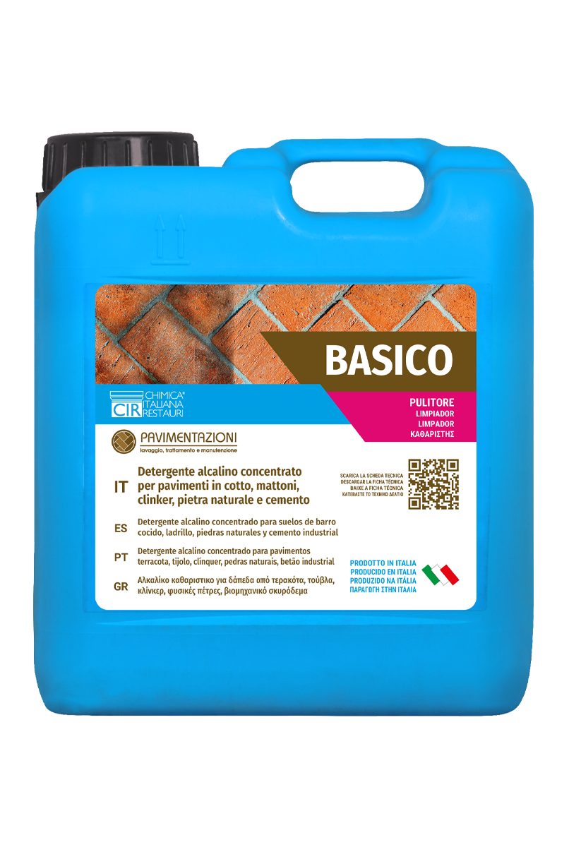 Detergente BASICO alcalino concentrato per pavimenti