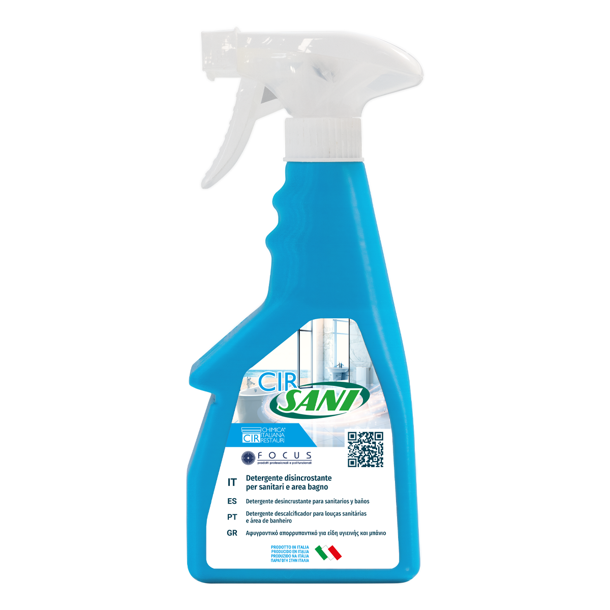 Spruzzino per incrostazioni di calcare e sporco SANI