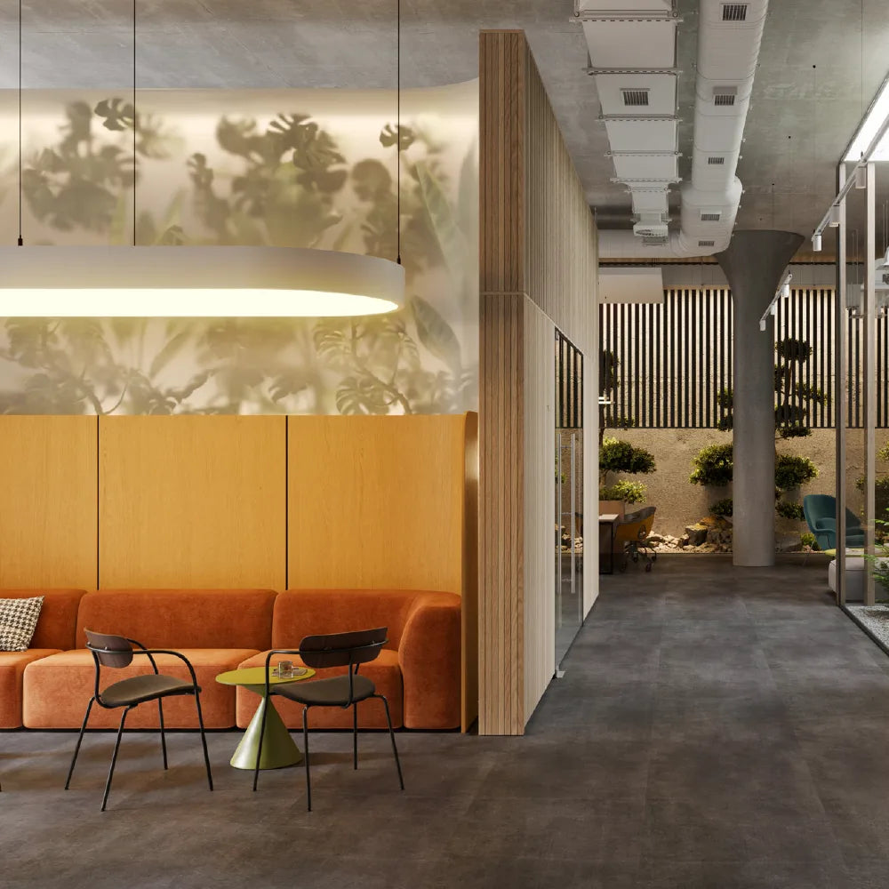 Pavimento in SPC Evolution Eko Effetto Cemento Conf. mq: 2,601