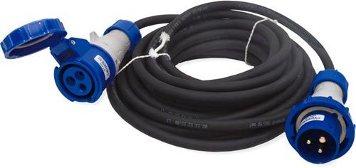 Prolunghe 3x2,5 presa+spina 16A3P 220V