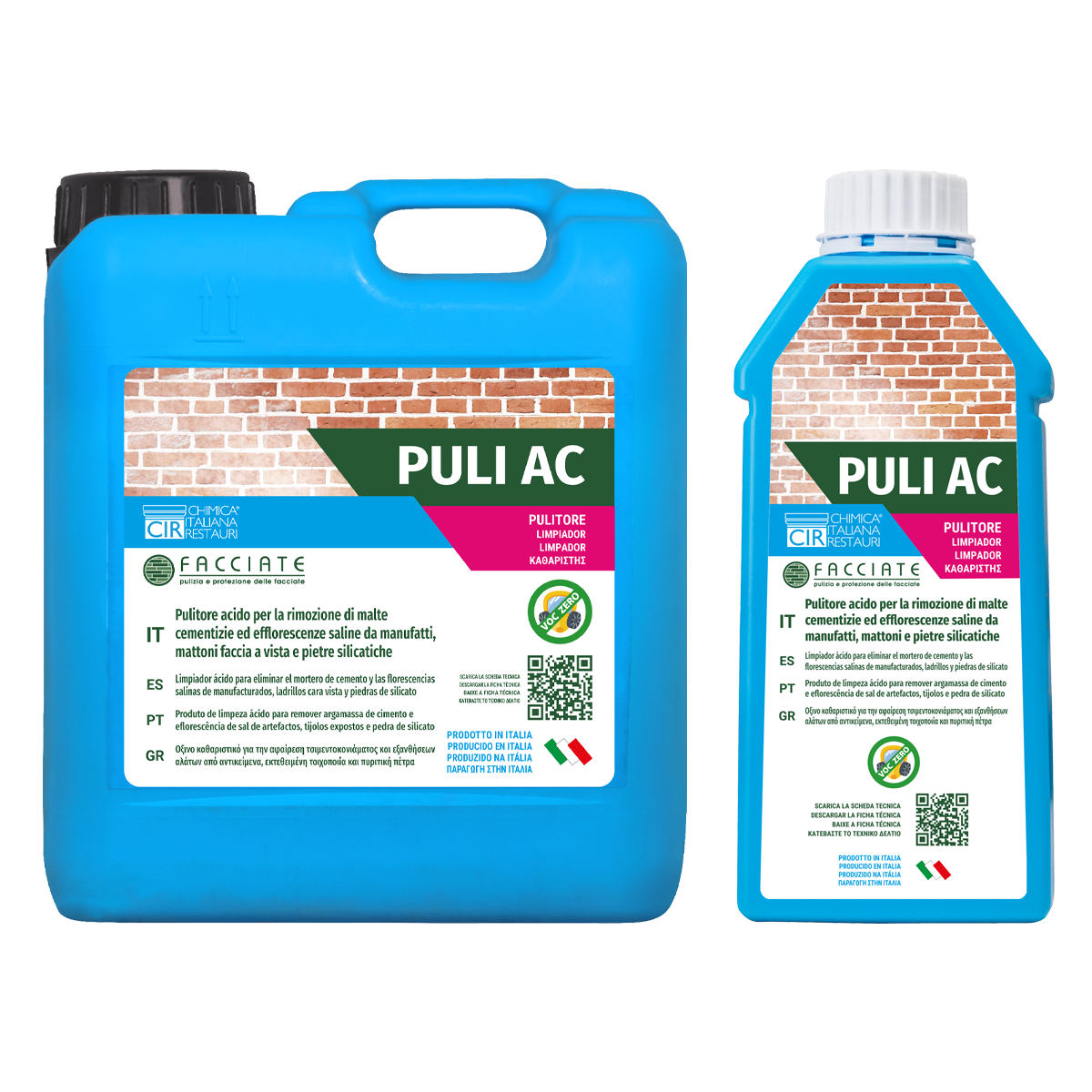 PULI AC Pulitore acido per manufatti e pietre