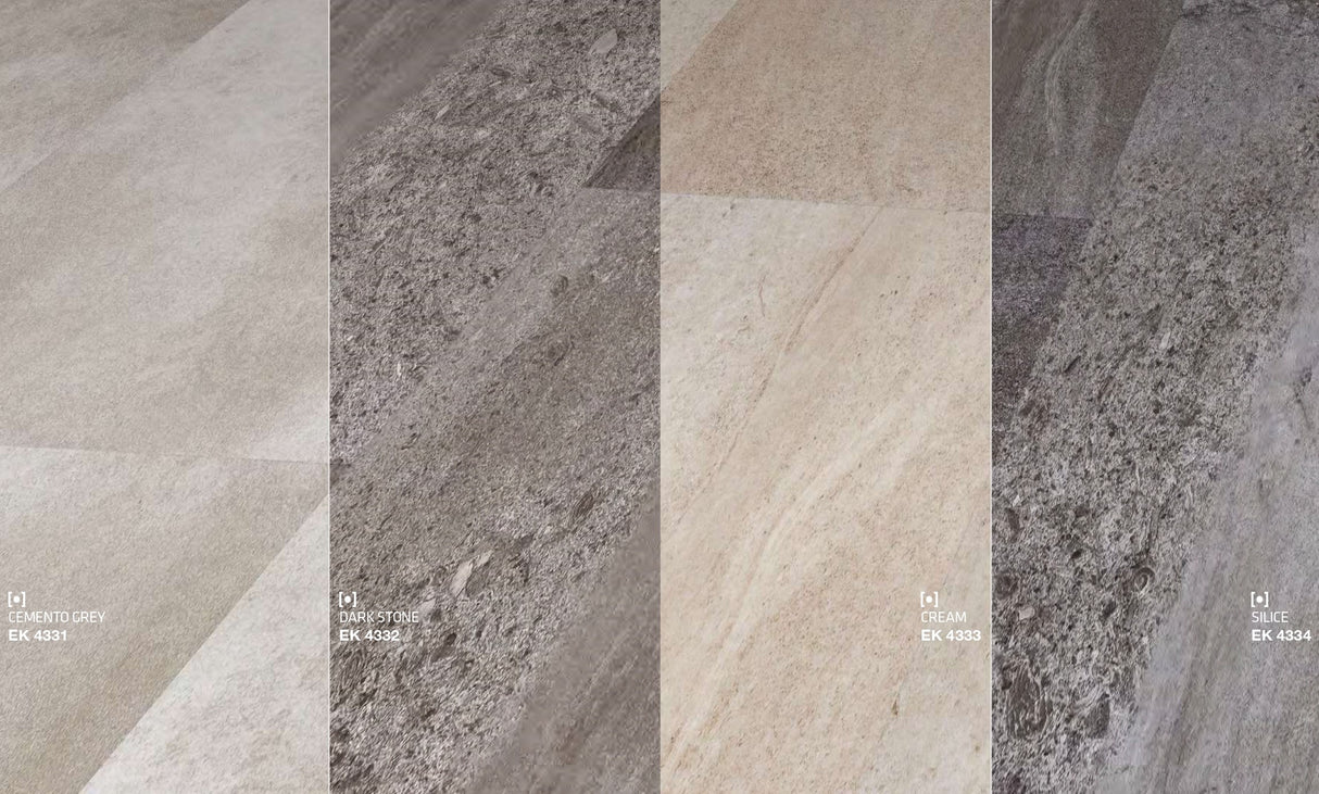 Pavimento in SPC Evolution Eko Effetto Cemento Conf. mq: 2,601