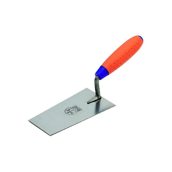 Cazzuolino in acciaio inox punta quadra manico Sintesi