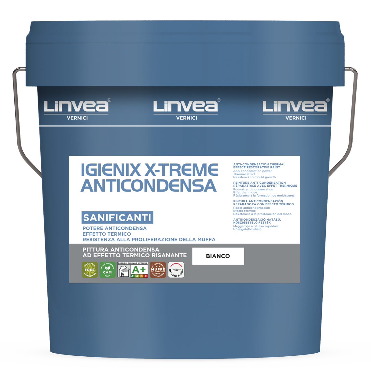 Idropittura ad isolamento termico IGIENIX X-TREME ANTICONDENSA