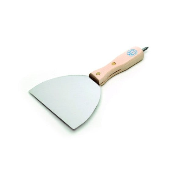 Spatola in acciaio inox per cartongesso lama lucidata