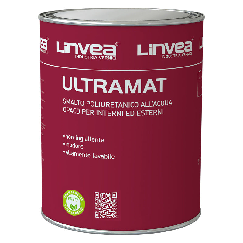 Smalto poliuretanico all’acqua monocomponente ULTRAMAT OPACO
