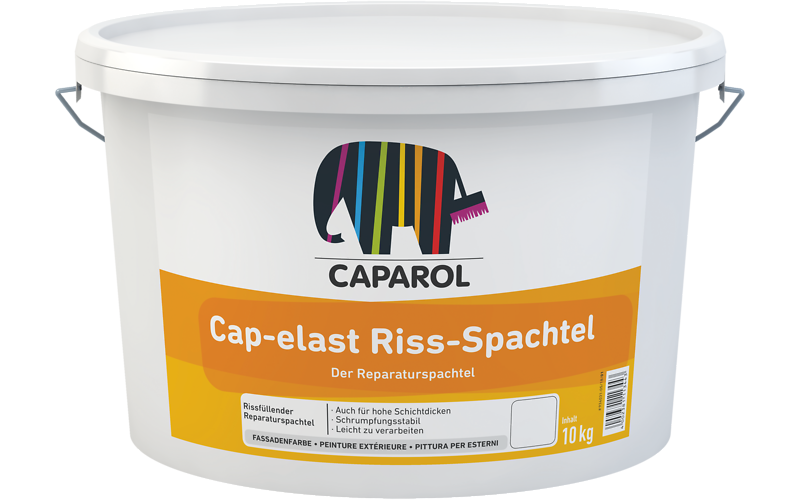 Stucco idrodisperso, fibroso per la sigillatura Cap-elast Riss-Spachtel