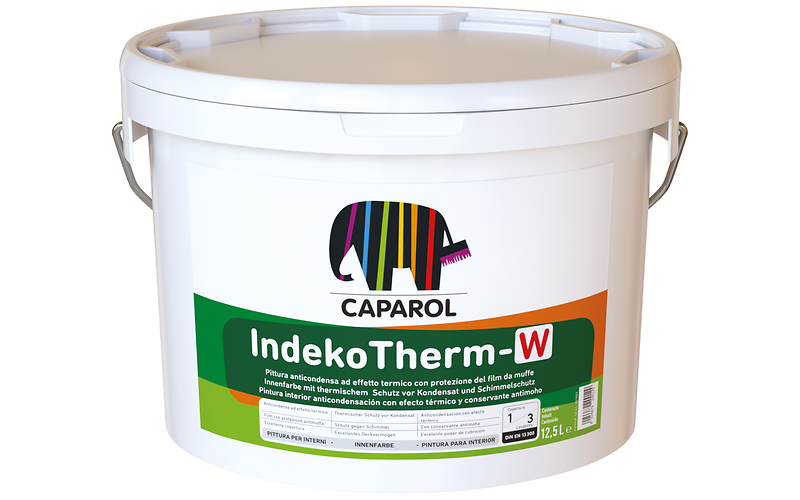 Pittura anticondensa ad effetto termico con protezione del film da muffe IndekoTherm-W