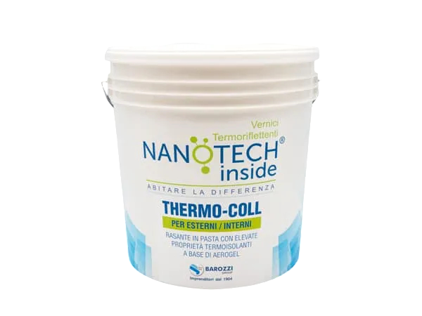 Rasante in pasta termoisolante a base di Aerogel THERMO-COLL