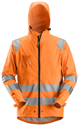 Giacca impermeabile PU in alta visibilita', classe 3 8233