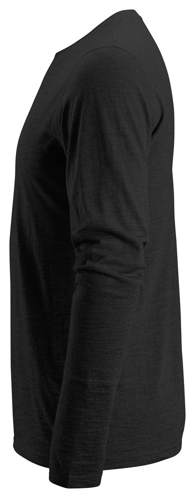 AllroundWork, T-shirt in lana Merino a maniche lunghe - 2427