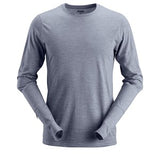 T-shirt in lana Merino a maniche lunghe AllroundWork - 2427