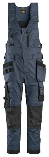 Pantaloni da lavoro monopezzo stretch con tasche esterne AllroundWork - 6012