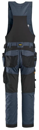 Pantaloni da lavoro monopezzo stretch con tasche esterne AllroundWork - 6012