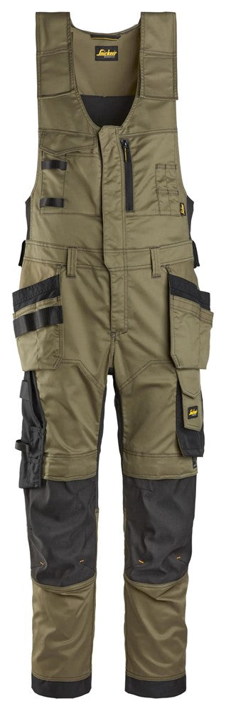 Pantaloni da lavoro monopezzo stretch con tasche esterne AllroundWork - 6012