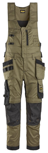 Pantaloni da lavoro monopezzo stretch con tasche esterne AllroundWork - 6012