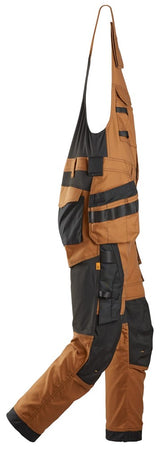 Pantaloni da lavoro monopezzo in canvas stretch con tasche esterne - 6014