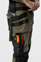 Pantaloni da lavoro monopezzo stretch con tasche esterne AllroundWork - 6012