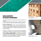 Pannello Isolante Naturale Traspirante ed Incombustibile NOBILIUM®THERMALPANEL €/MQ