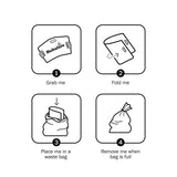 Sostegno per sacchetti porta-rifiuti