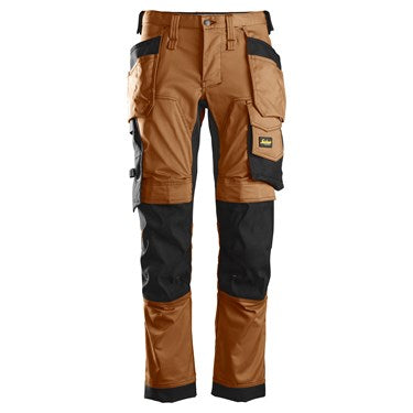 Pantaloni stretch con tasche esterne 6241