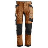 Pantaloni stretch con tasche esterne 6241