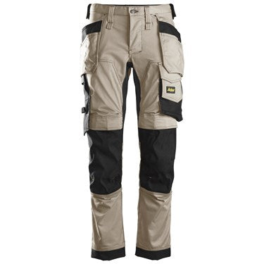 Pantaloni stretch con tasche esterne 6241