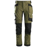 Pantaloni stretch con tasche esterne 6241