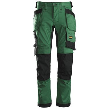 Pantaloni stretch con tasche esterne 6241