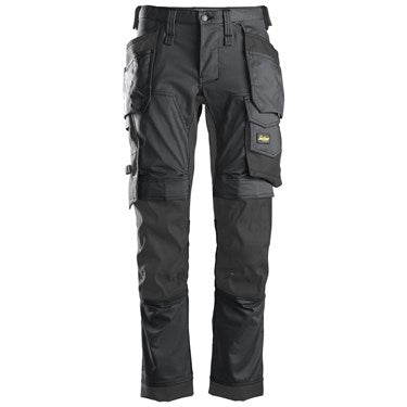 Pantaloni stretch con tasche esterne 6241
