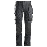 Pantaloni stretch con tasche esterne 6241