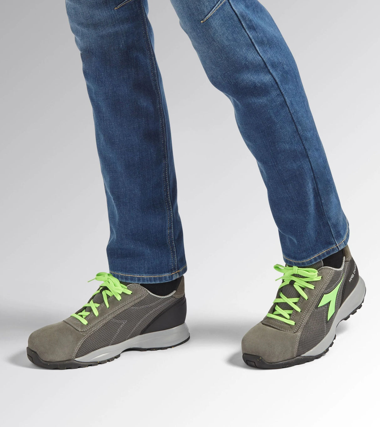 SCARPA GLOVE MDS TEXT LOW S1PS FO HRO SR GRIGIO CARBONE/VERDE FLUO