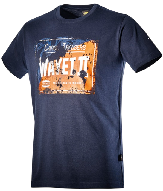 Maglietta T-SHIRT GRAPHIC DENIM Diadora Utility grafica vintage Jersey Blu corsaro