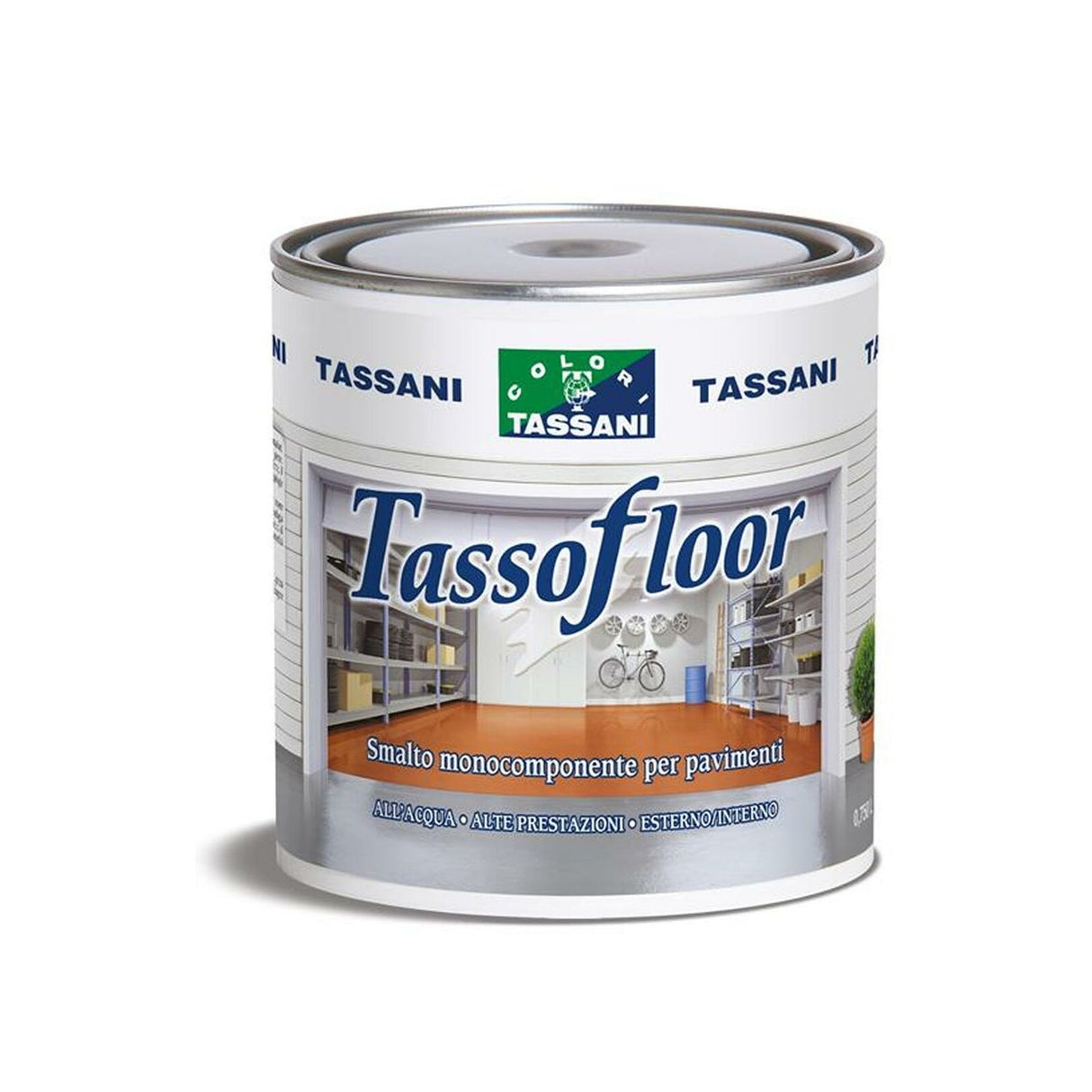 Tassofloor - Smalto monocompente per pavimenti