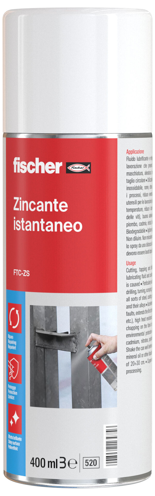 Zincante istantaneo spray FTC-ZS