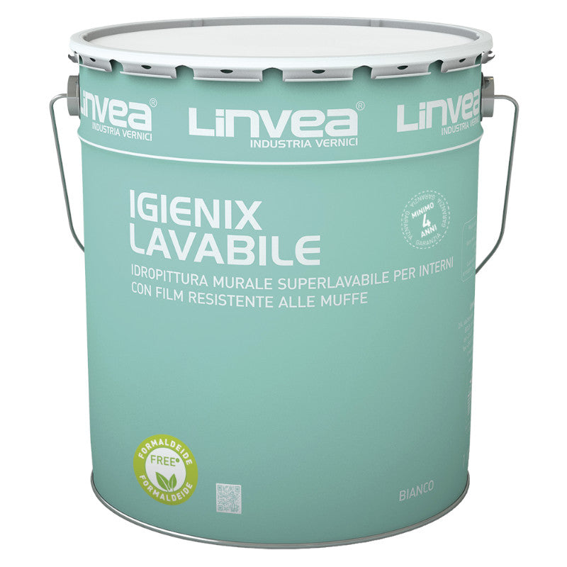 Idropittura lavabile IGIENIX LAVABILE