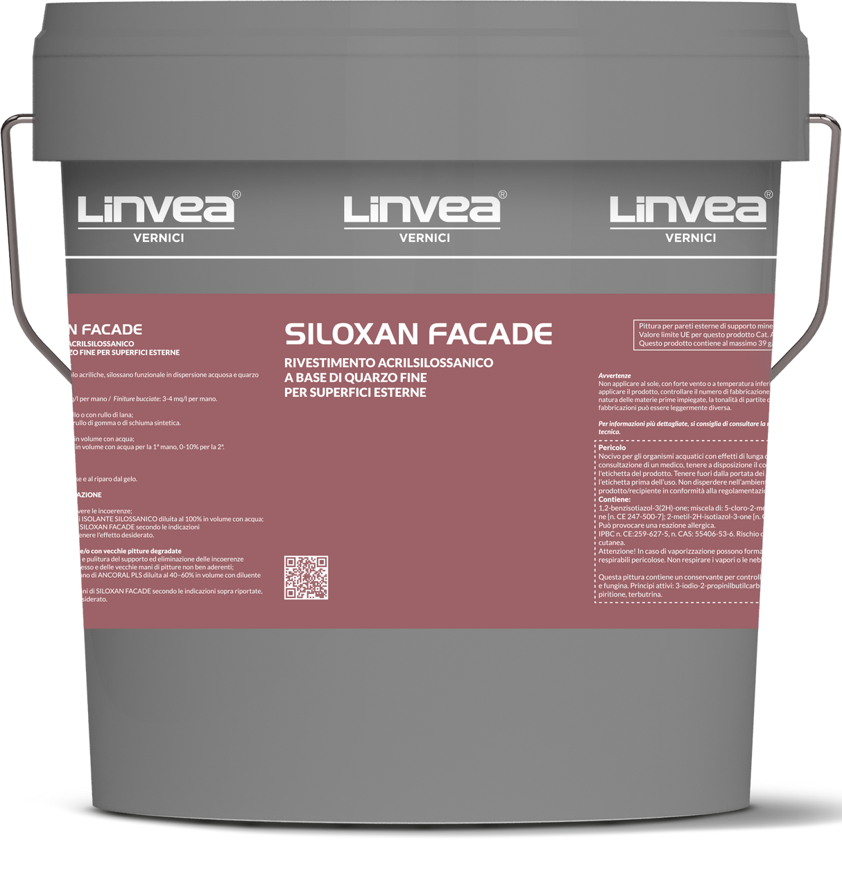 IDROPITTURA A BASE DI QUARZO GRANA FINE PER ESTERNO - SILOXAN FACADE