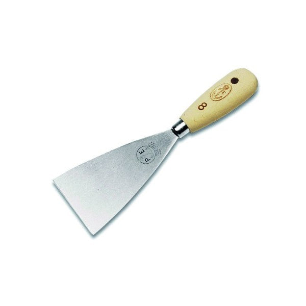 Spatola manico legno per pittori e stuccatori