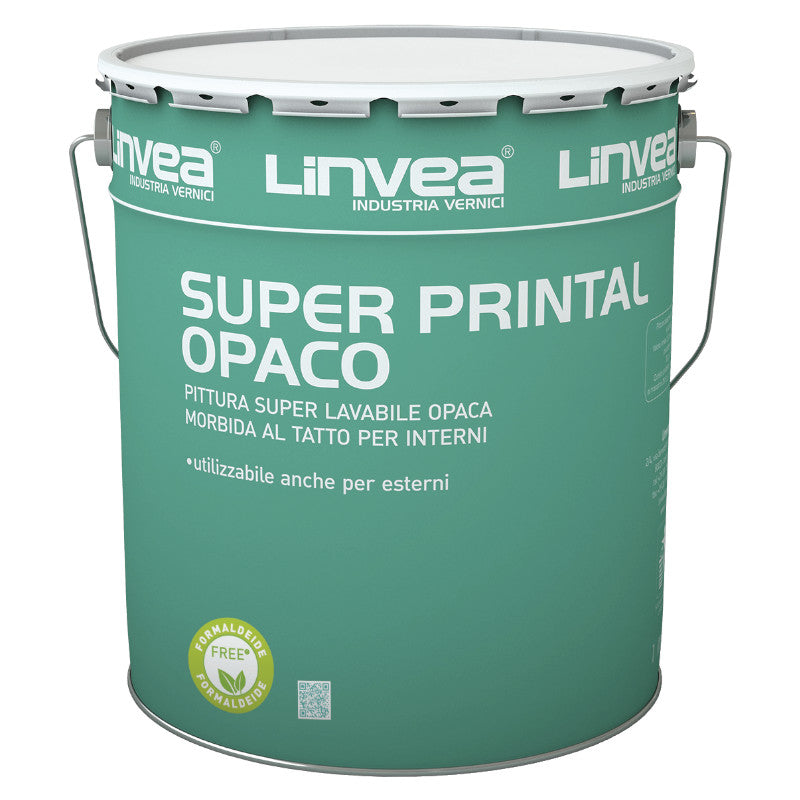 Pittura super lavabile SUPER PRINTAL OPACO